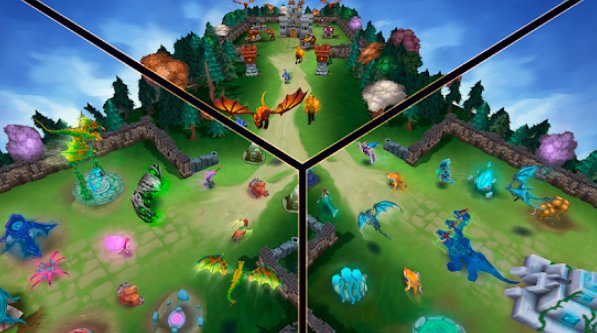 kasteel strijd kasteel verdediging multiplayer spel MOD APK Android