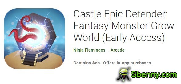 Burg epische Verteidiger Fantasy Monster wachsen Welt