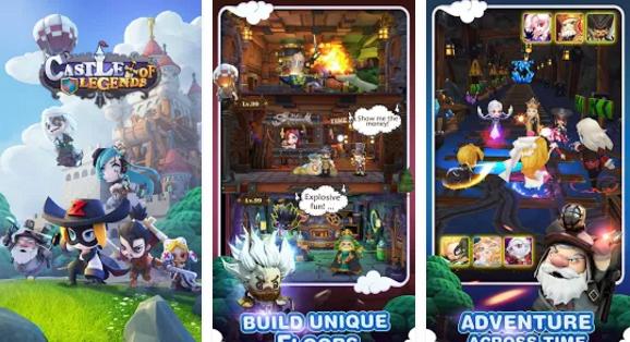Gameplay screenshot from castle of legends for Android