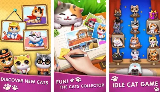 cat diary idle cat game MOD APK Android