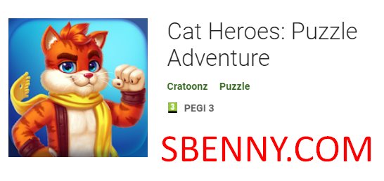 cat heroes puzzle adventure