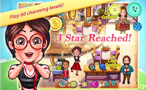 Gameplay screenshot from cathy s crafts for Android