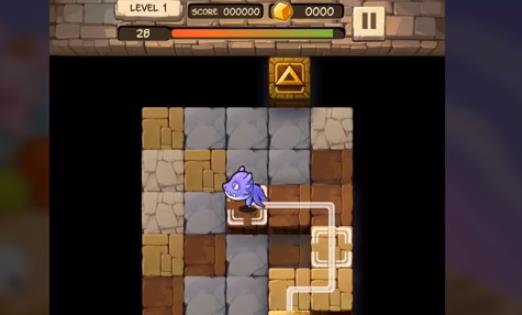 Gameplay screenshot from caveboy go for Android