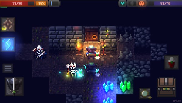 grottes roguelike MOD APK Android