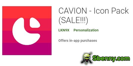 Cavion Icon Pack Verkauf