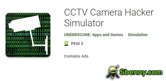 simulador de hacker de cámara cctv