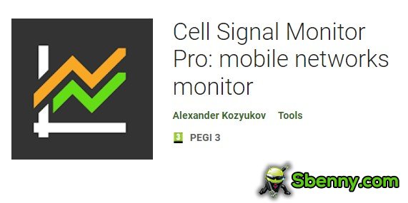 monitor de sinal celular monitor pro redes móveis