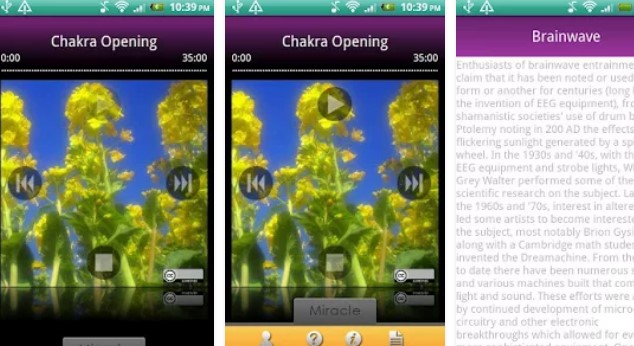 Gameplay screenshot from chakra opening for Android
