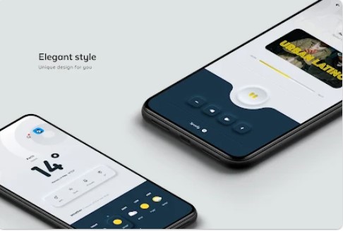 Gameplay screenshot from chamaleon project for klwp for Android
