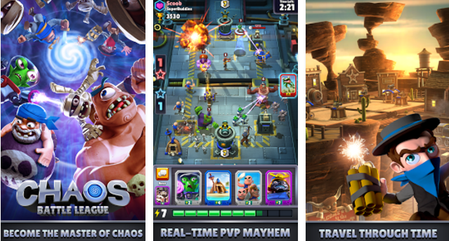 Gameplay screenshot from chaos battle league for Android