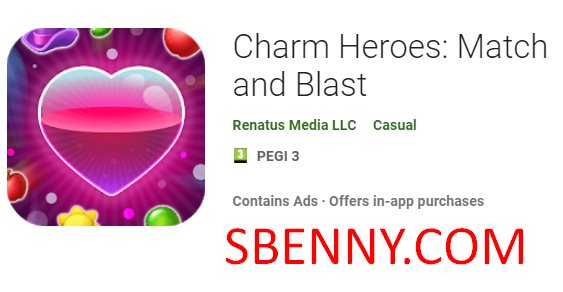 Charm Heroes Match und Explosion