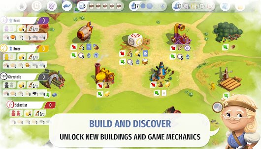Gameplay screenshot from charterstone digital edition for Android