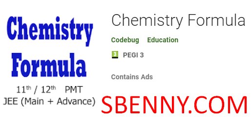 chemistry formula