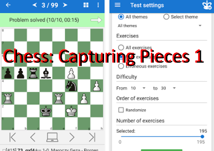 ajedrez capturar piezas 1