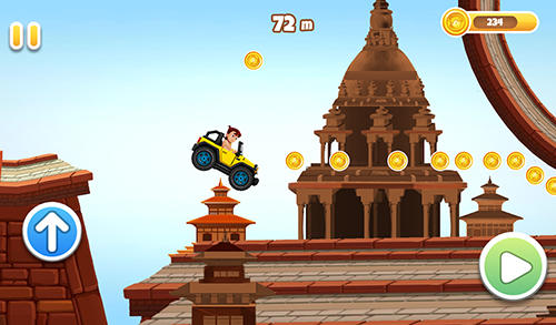 Gameplay screenshot from chhota bheem speed racing for Android