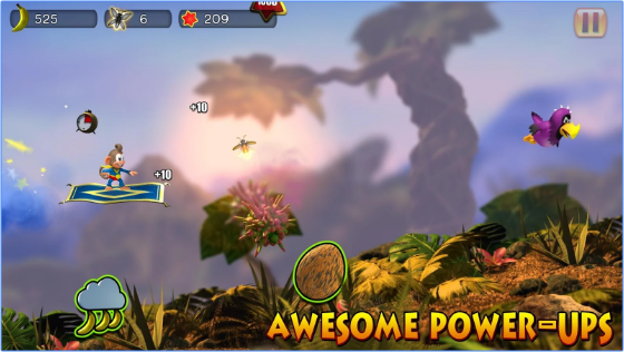 Gameplay screenshot from chimpact run pay once no iap for Android