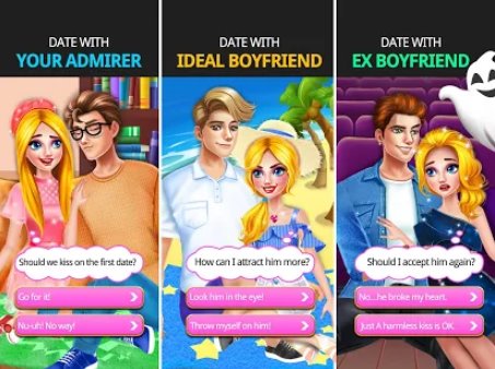 scegli il tuo ragazzo 3 date in 1 giorno MOD APK Android