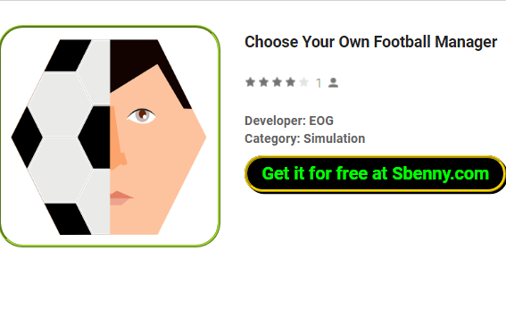 choose your own football manager