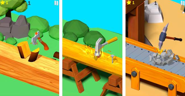 Gameplay screenshot from chop it for Android