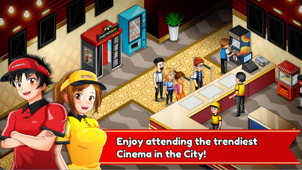 Gameplay screenshot from cinema panic 2 cooking quest for Android