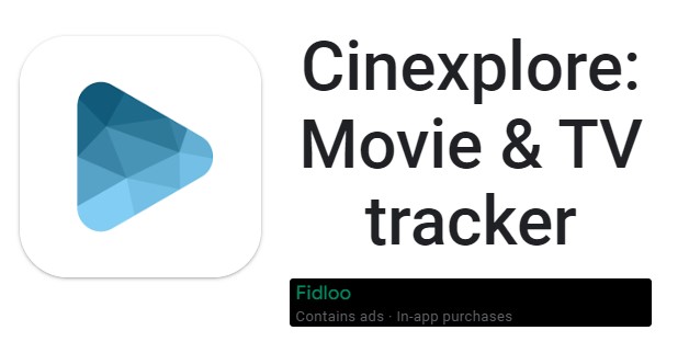Cinexplore-Film und Ttracker
