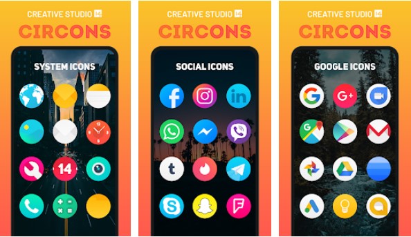 circons circle icon pack MOD APK Android