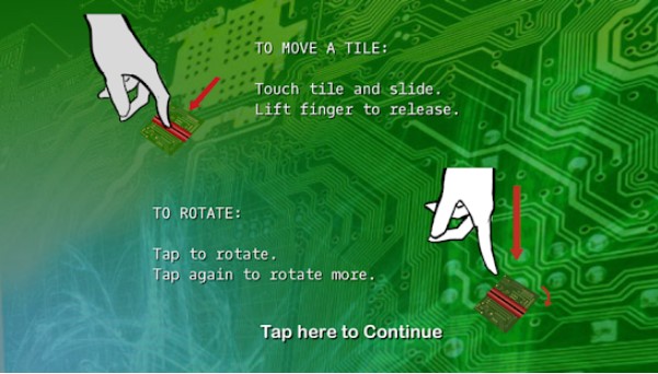 Gameplay screenshot from circuitous for Android