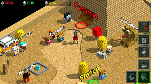 Gameplay screenshot from city miner mineral war for Android