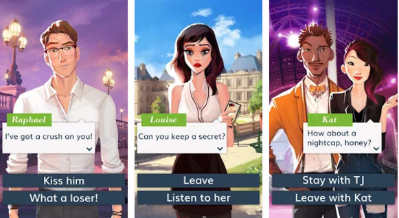 Gameplay screenshot from city of love paris for Android