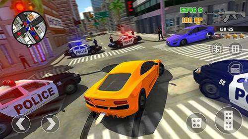Gameplay screenshot from clash of crime mad city war go for Android