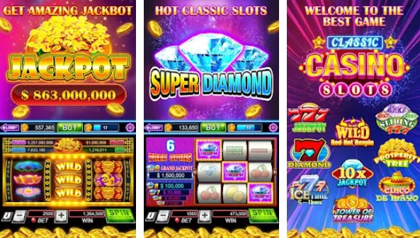 Gameplay screenshot from classic casino slots offline jackpot slots 777 for Android