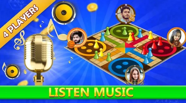 Gameplay screenshot from classic ludo online for Android