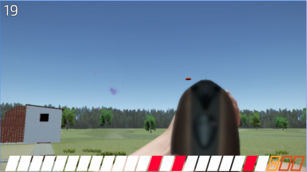 Gameplay screenshot from clay hunt pro for Android