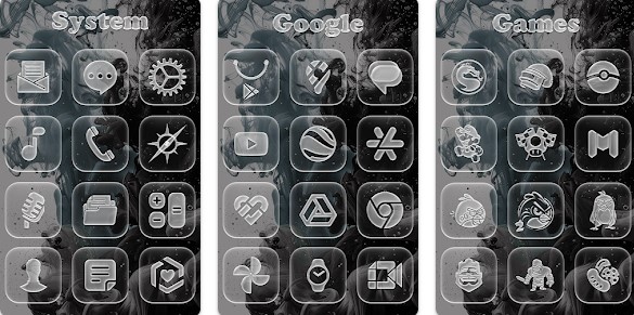 Gameplay screenshot from coccco glass effect for Android
