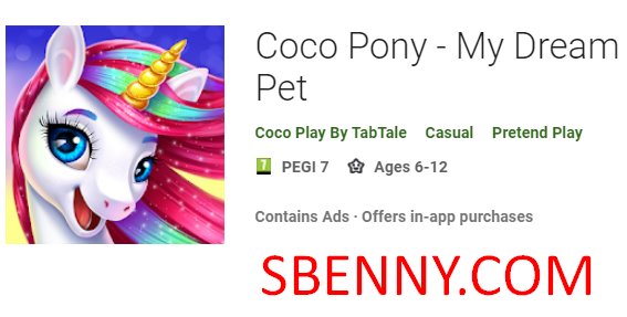 coco  pony my dream pet