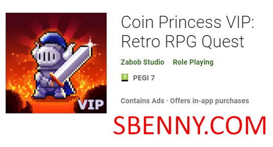 coin princess vip retro rpg quest
