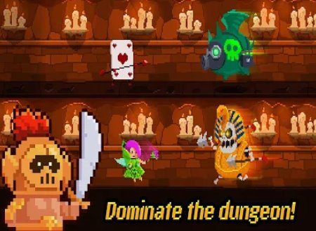 Gameplay screenshot from coin princess vip retro rpg quest for Android