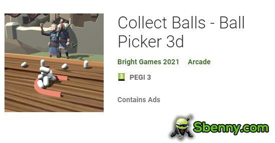 raccogli palline palla picker 3d