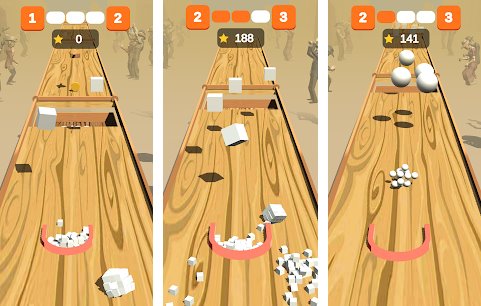 Gameplay screenshot from collector 3d fun endless running hyper casual for Android