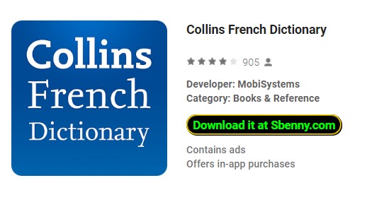 فرهنگ لغت فرانسوی کولینز