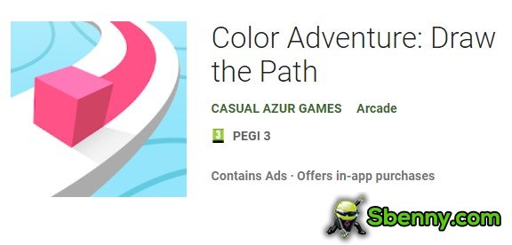 color adventure draw the path