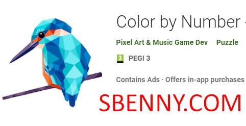 color by number poly art