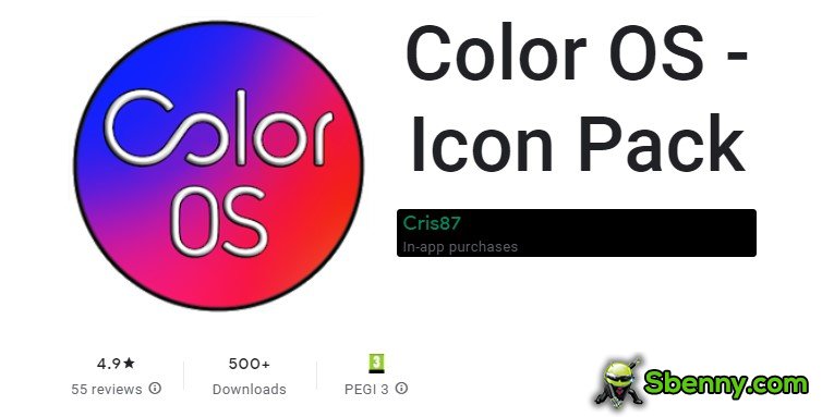 paquete de iconos de sistema operativo de color