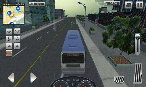 Gameplay screenshot from commercial bus Simulator 16 for Android