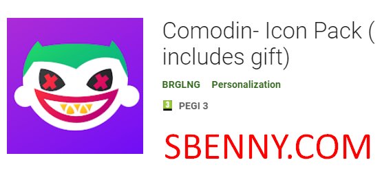 Das Comodin Icon Pack enthält ein Geschenk