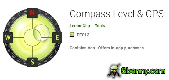Kompass Level und GPS