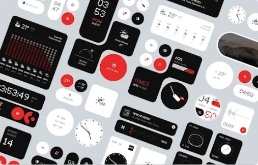 Gameplay screenshot from concept nothing for kustom for Android