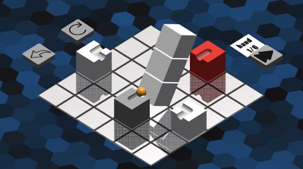 Gameplay screenshot from connect3d for Android