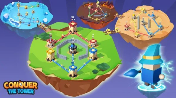 Gameplay screenshot from conquer the tower takeover it for Android