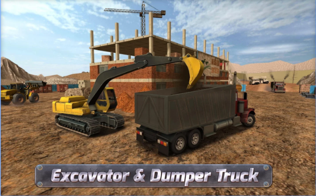 Gameplay screenshot from construction sim 2017 for Android